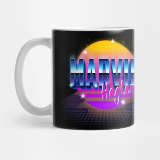 Classic Marvin Name Color Styles Christmas 70s 80s 90s Mug